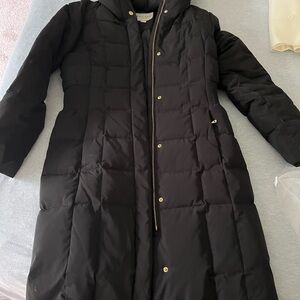 Cole Haan Black Puffer Jacket with Insulated Padding